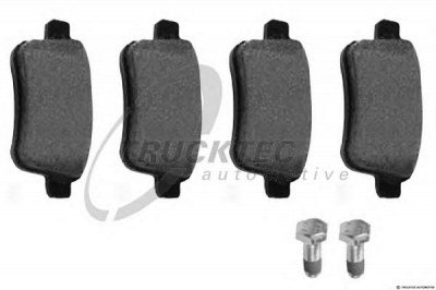 TRUCKTEC AUTOMOTIVE 0235448 -  Комплект тормозных колодок, дисковый тормоз